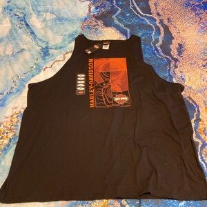 Men’s Harley-Davidson Black Tank Top Size 5XL-NWT